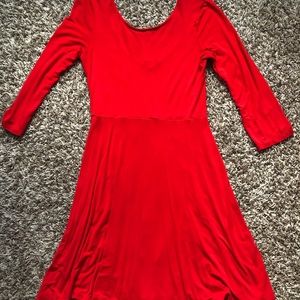 3/4 sleeve dress